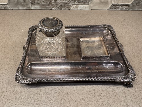 Antique cut crystal glass - antique,