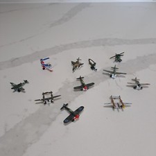 Micro Machines Military Domestic Aircraft Bundle x 11 Galoob ALL HAVE DAMAGE