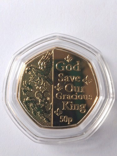 2023 full gold plated 50p - full,