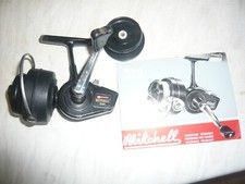 Mitchell 320  Fixed Spool Fishing Reel, Spare Spool & Booklet