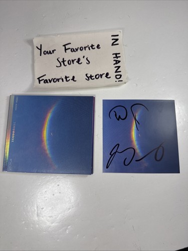 Coldplay moon music signed - music,