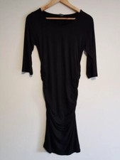 Isabella Oliver maternity Size 3/UK12 stretchy bodycon dress - Black