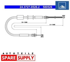 CABLE PULL, PARKING BRAKE FOR