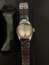 Rado Golden gate automatic date ladies watch gold plated in great condition 