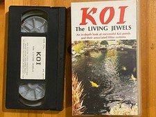 KOI THE LIVING JEWELS  1993  New Vision Carp Fish Ponds VHS  Pal Video 