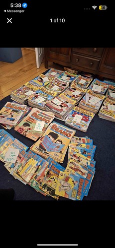 550 huge bundle joblot - huge, beano