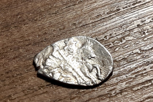 Hammered silver medieval coin - hammered,