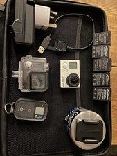 GoPro Hero 3 Plus High-Res Camera inc. waterproof case, 6 batteries, remote etc
