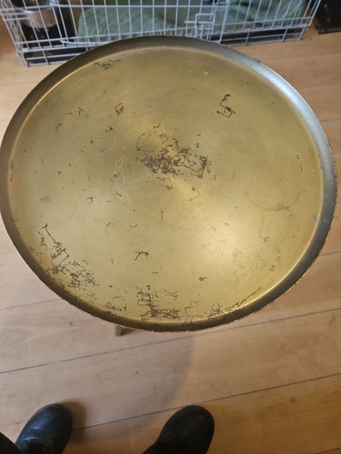 Brass table - brass,