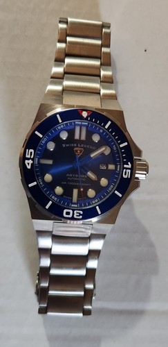 Rare blue dial - dial, swiss