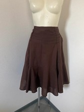 Orsay a-line skirt cotton size L woman's gypsy style knee length dl25 zipper