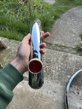 Chrome 20” Bicycle Mudguards Vintage Set Front And Rear 