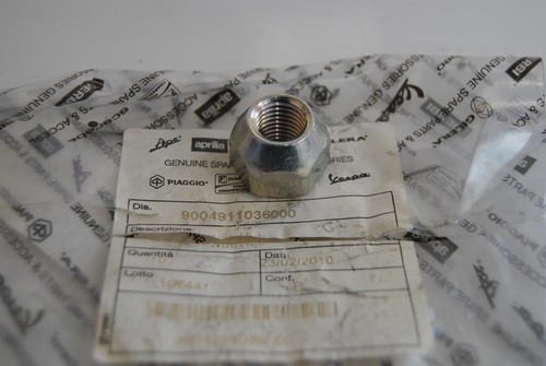 Wheel nut piaggio quargo - nut, 500