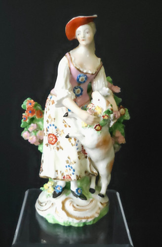 Derby porcelain figure a - figure,