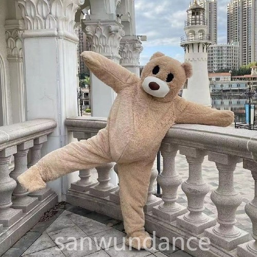 Teddy bear cartoon mascot - bear,