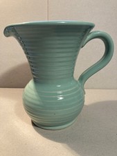 Lovely Art Deco Ribbed Jug By