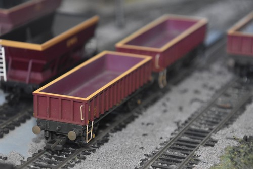 Hornby mha coalfish wagons - mha, x2