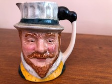 Vintage Miniature Lancaster  & Sandland  Character  Toby Jug "Francis Drake"