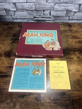 Vintage Mah-Jongg Mahjong Set