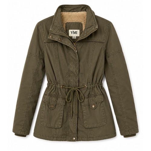 Ymi olive green sherpa - olive,