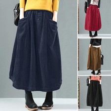 UK 8-24 Womens Corduroy High