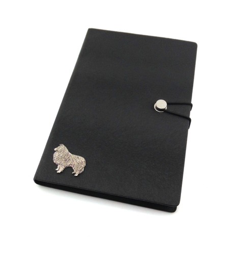 Sheltie black journal - sheltie,