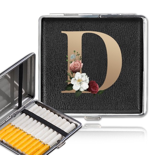 Compact smokers tin black - tin,