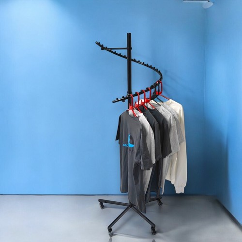 Black spiral clothing - black,