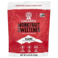 Lakanto monkfruit sweetener - monkfruit,