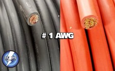 1 Gauge AWG Welding Lead & Car