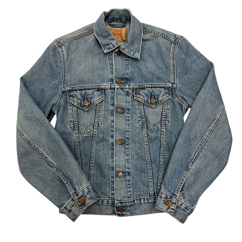Vintage levi denim trucker - denim,