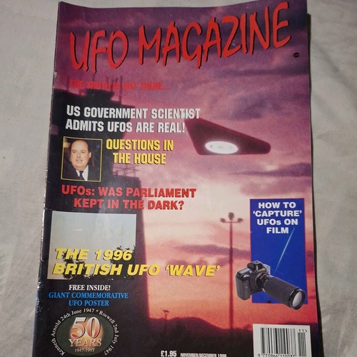 Ufo magazine vintage 1996 - ufo,