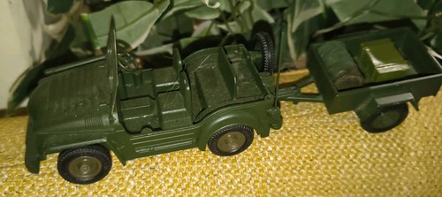 Britains army jeep conversion - britains,
