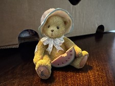 Cherished Teddies Birthday Bear July #914819 Julie A Day In The Park 1993
