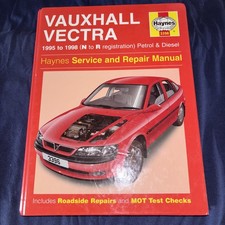 HAYNES MANUAL 3396 VAUXHALL VECTRA 1995 TO 1998 (GREAT CONDITION)!!!