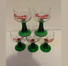 Vintage Crocodillo Glass Green