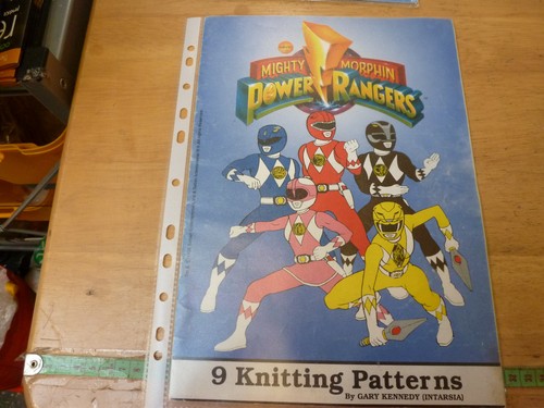 Power rangers knitting - power,