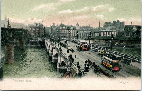 Vtg postcard 1910s - postcard, glasgow