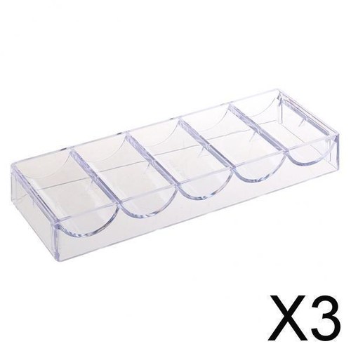 Acrylic poker chip tray - poker,