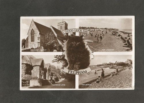 Postcard west sussex felpham - postcard,