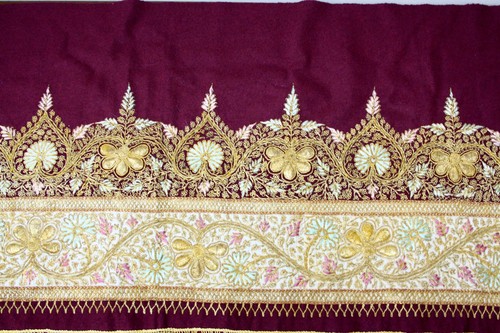 Antique zardosi hand - antique, worked