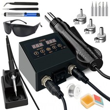 2 in 1 Soldering Iron Station