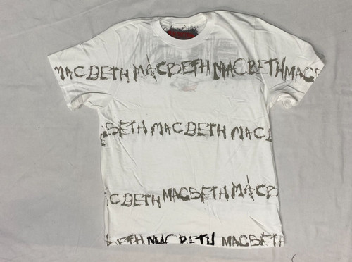 Macbeth mens tshirt white - macbeth,