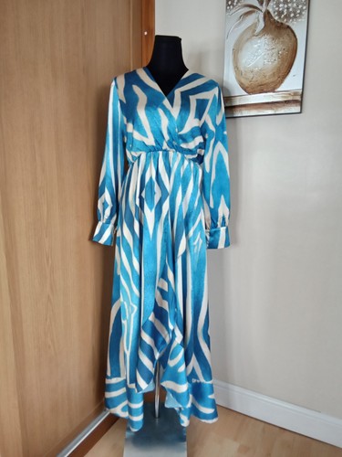 Stella morgan blue mix ruffle - stella,