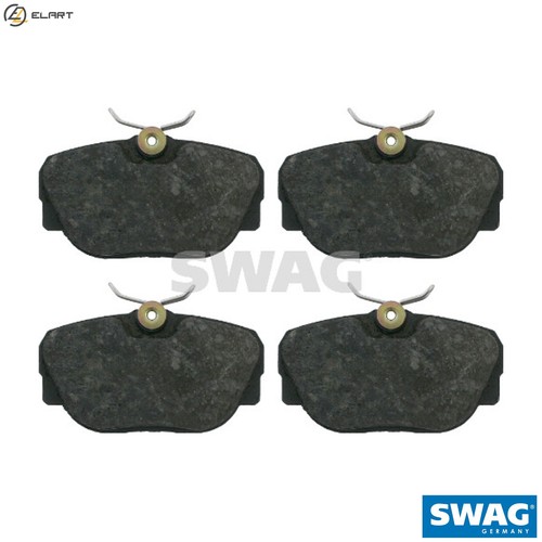 Brake pad set - pad,
