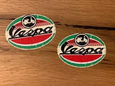 2x Vespa vintage decal sticker