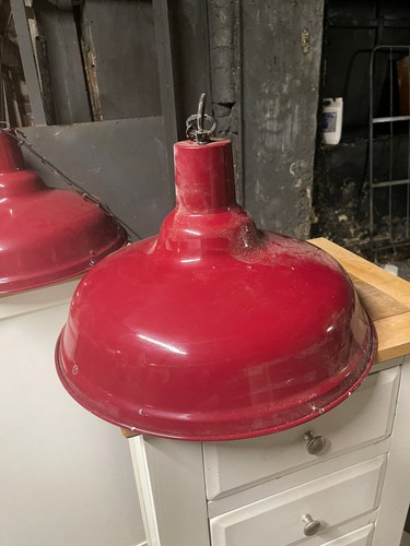 Vintage industrial enamel - vintage,