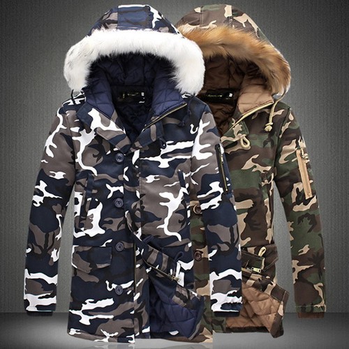 New men winter thick - thick, camo
