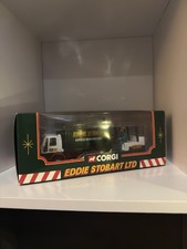 Eddie Stobart Corgi Forklift and Box van Collectable