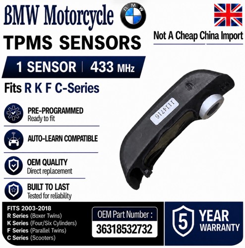 Bmw tpms tyre pressure - 1x,